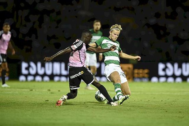 Hjulmand estreia-se de leão ao peito