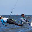 Dupla de 470 vence regata no Mundial e fica entre elegíveis olímpicos
