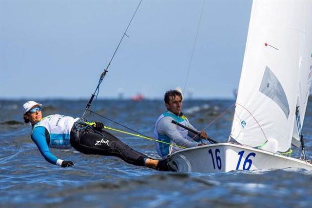 Dupla de 470 vence regata no Mundial e fica entre elegíveis olímpicos