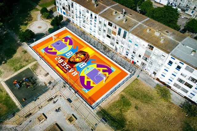 Campo de 3x3 no Vale da Amoreira homenageia Neemias