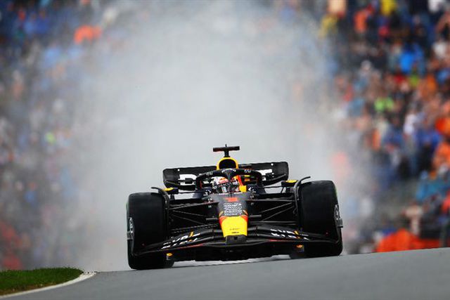 GP dos Países Baixos: Verstappen mais rápido à chuva no treino livre 3