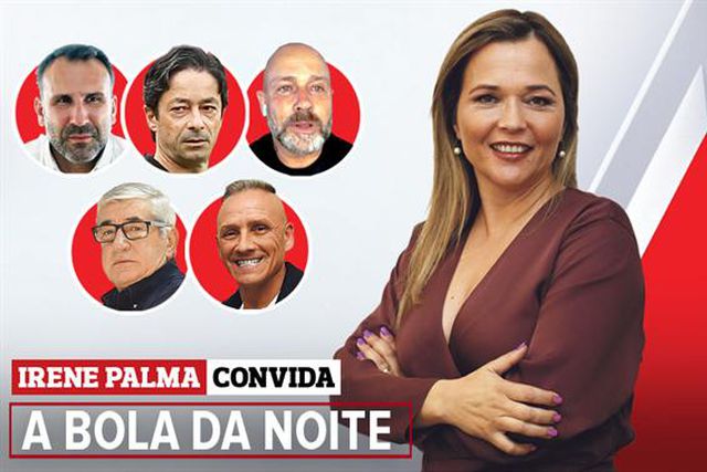 Grandes conversas à mesa com Irene Palma em A BOLA DA NOITE (22.00 h)