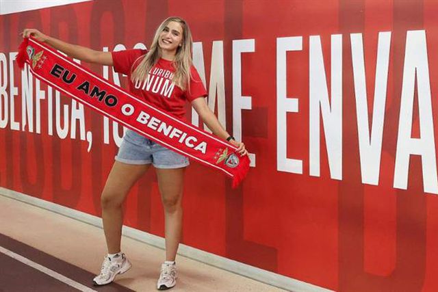 Brasileira Ellen Braga no Benfica