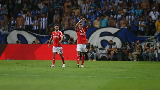 Foi assim que o Benfica inaugurou o marcador em Aveiro (veja o golo)