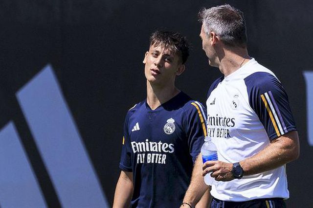 Arda Guler também vai 'à faca'