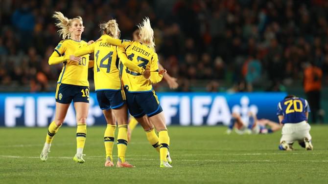 Suécia elimina mais uma seleção campeã do mundo