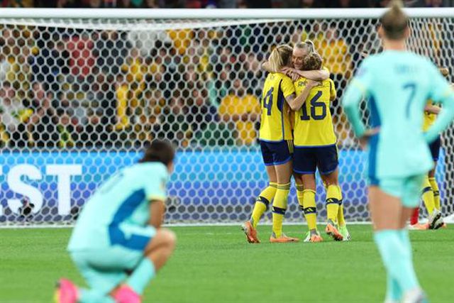 Suécia repete terceiro lugar, Austrália fora do pódio