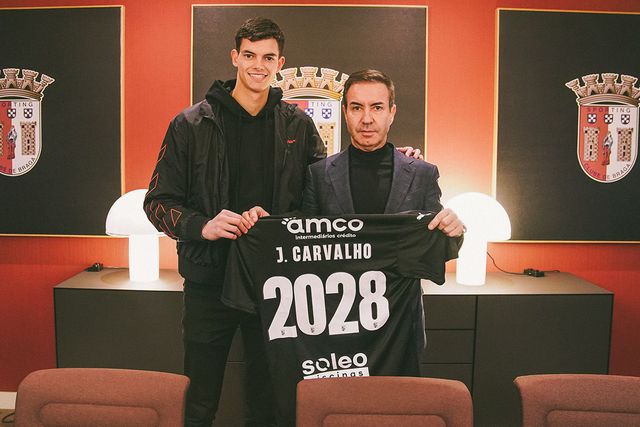 SC Braga: João Carvalho renova até 2028