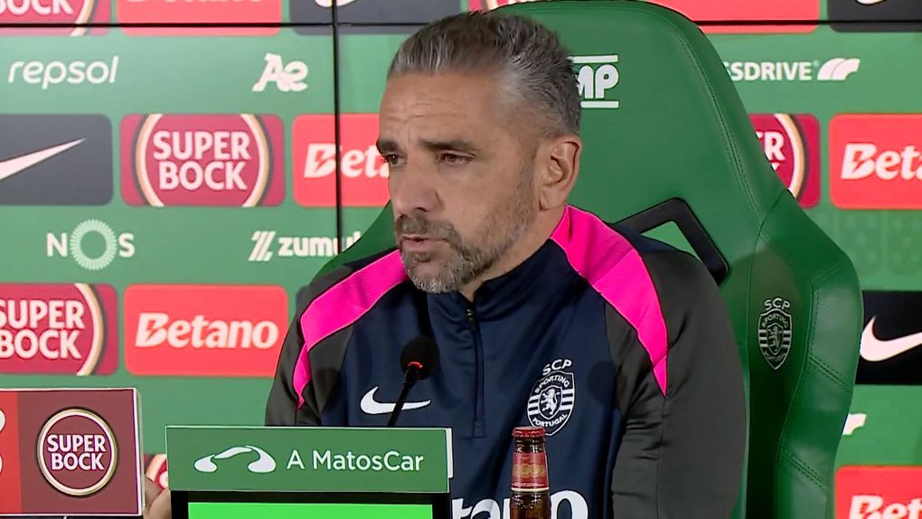 Rui Borges faz antevisão ao jogo com o A ves SAD - Foto A BOLA