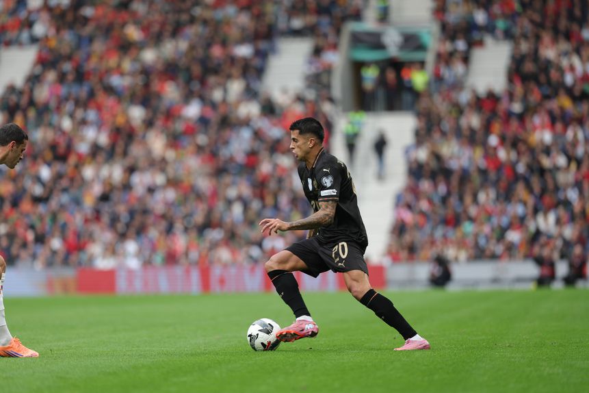 João Cancelo ao serviço da Seleção de Portugal