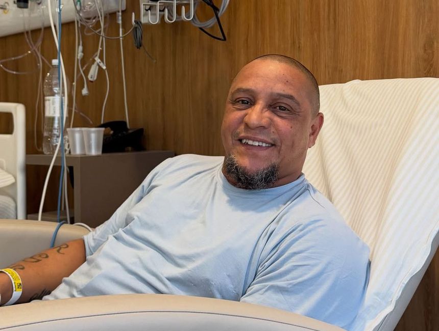 Roberto Carlos internado (Instagram/oficialrc3)