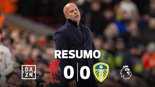 Leeds trava sequência vitoriosa do Liverpool (resumo)