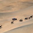 As paisagens impactantes do Dakar. IMAGO