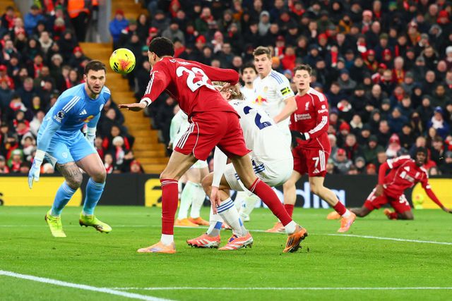 Ekitiké teve na primeira parte a melhor oportunidade para o Liverpool - FOTO IMAGO