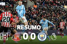 Falta de inspiração em Sunderland atrasa Man. City na luta pelo título (resumo)
