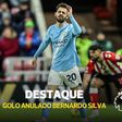 Bernardo Silva pensava que se tinha estreado a marcar nesta edição da Premier League