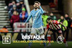 Bernardo Silva pensava que se tinha estreado a marcar nesta edição da Premier League