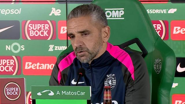 Rui Borges puxou dos galões na antevisão ao jogo com o Arouca
