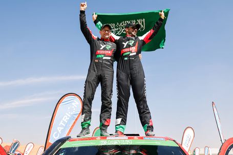 Yazeed Al-Rajhi venceu no Rali Dakar em 2025. IMAGO