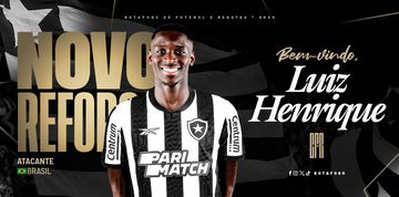 Mercado (oficial): Botafogo anuncia maior contratação da história do futebol brasileiro
