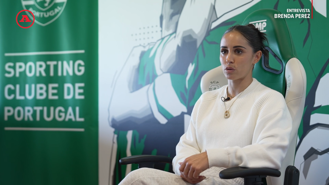 Brenda Pérez: «É um orgulho para mim poder fazer 100 jogos pelo Sporting»