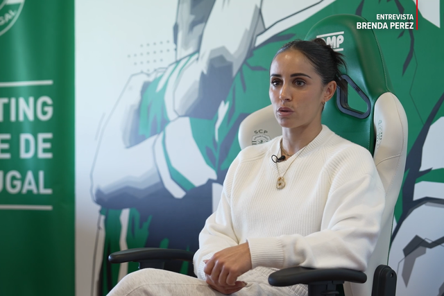 Brenda Pérez: «É um orgulho para mim poder fazer 100 jogos pelo Sporting»
