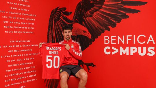 Marca para Tomás Araújo no Benfica