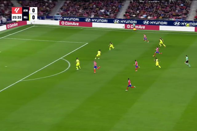 Assistência de Simeone e Samuel Lino dá vantagem ao At. Madrid