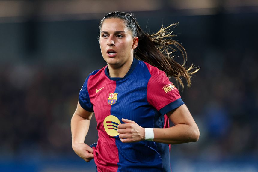 Kika Nazareth, futebolista do Barcelona