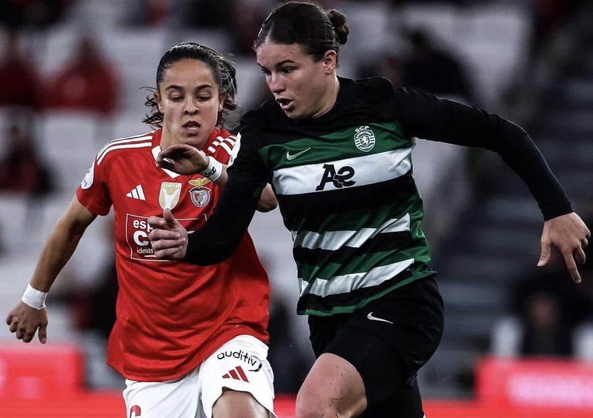 Sporting e Benfica defrontam-se em Leiria na Final da Taça da Liga Feminina (Foto: Sporting Clube de Portugal)