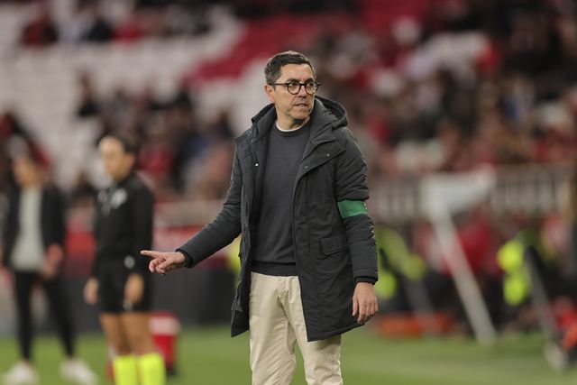 Micael Sequeira entrou para o comando técnico dos leões já com a época a decorrer Foto: António Cotrim/Lusa