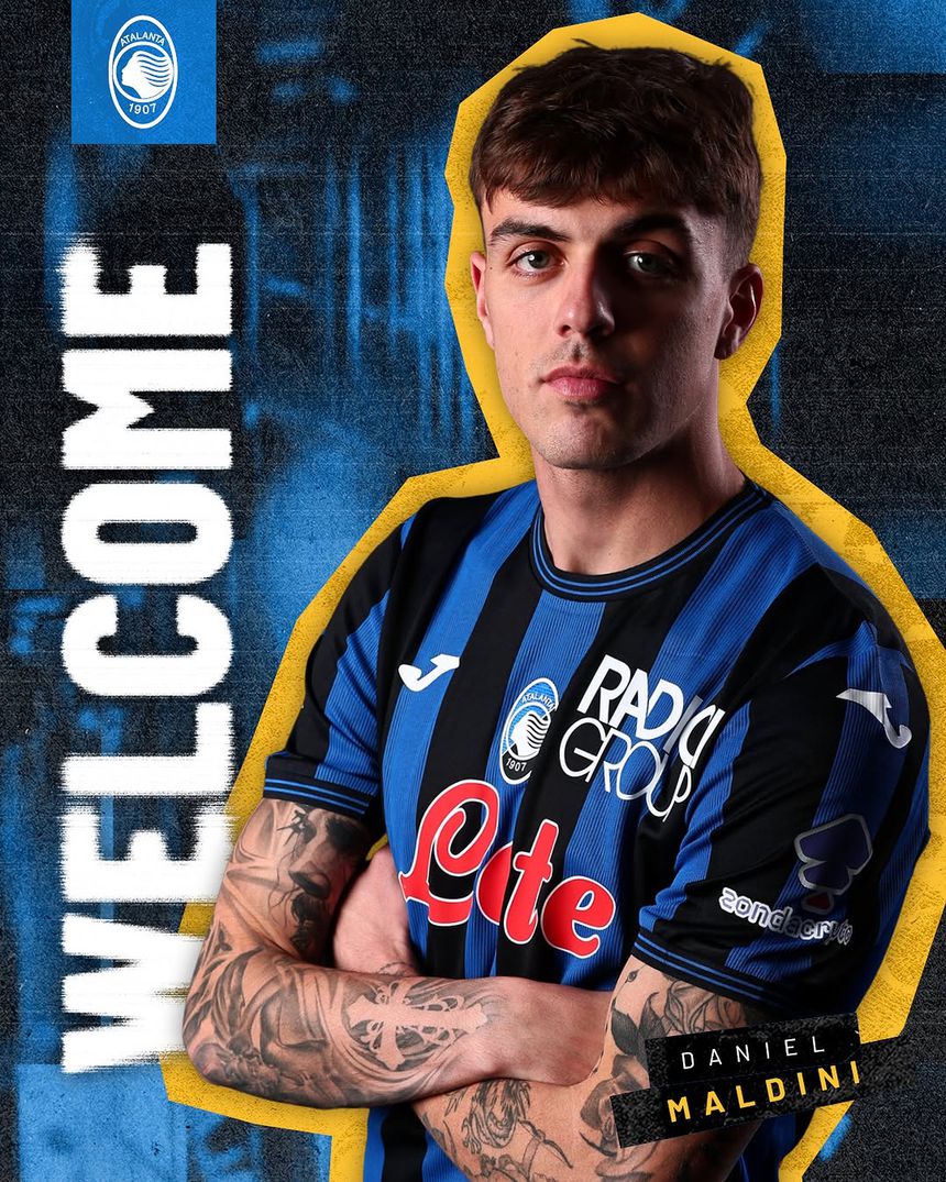 Daniel Maldini, é reforço da Atalanta (Foto Atalanta)