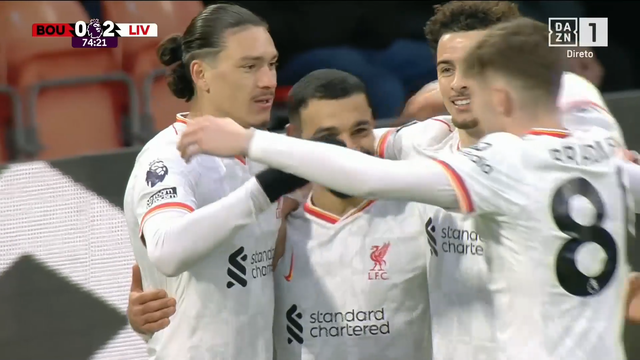 Vídeo: E este golo de Salah frente ao Bournemouth?