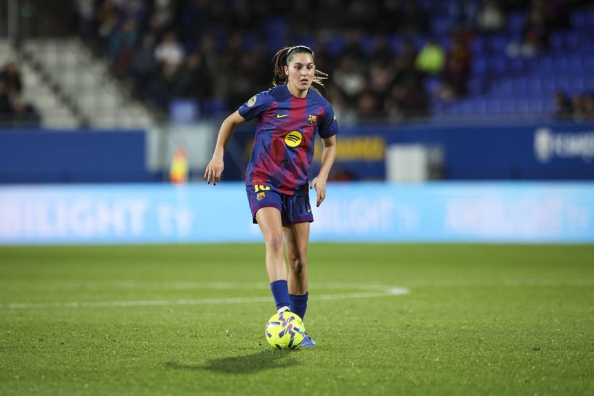 Kika bisou na vitória do Barcelona sobre o Sevilha