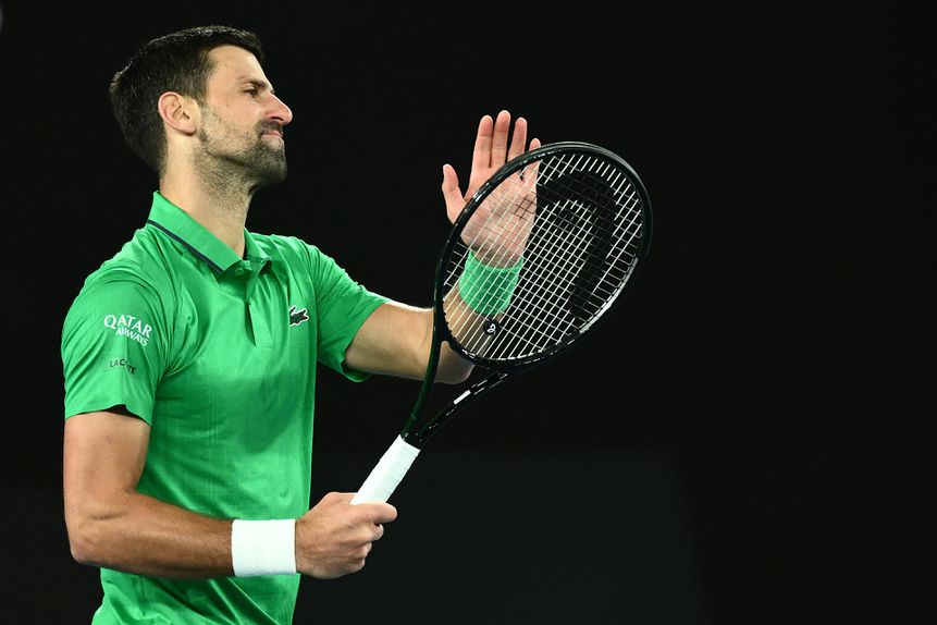 Carlos Alcaraz e Novak Djokovic defrontaram-se na grande final do Open da Austrália 2026 - Foto: IMAGO