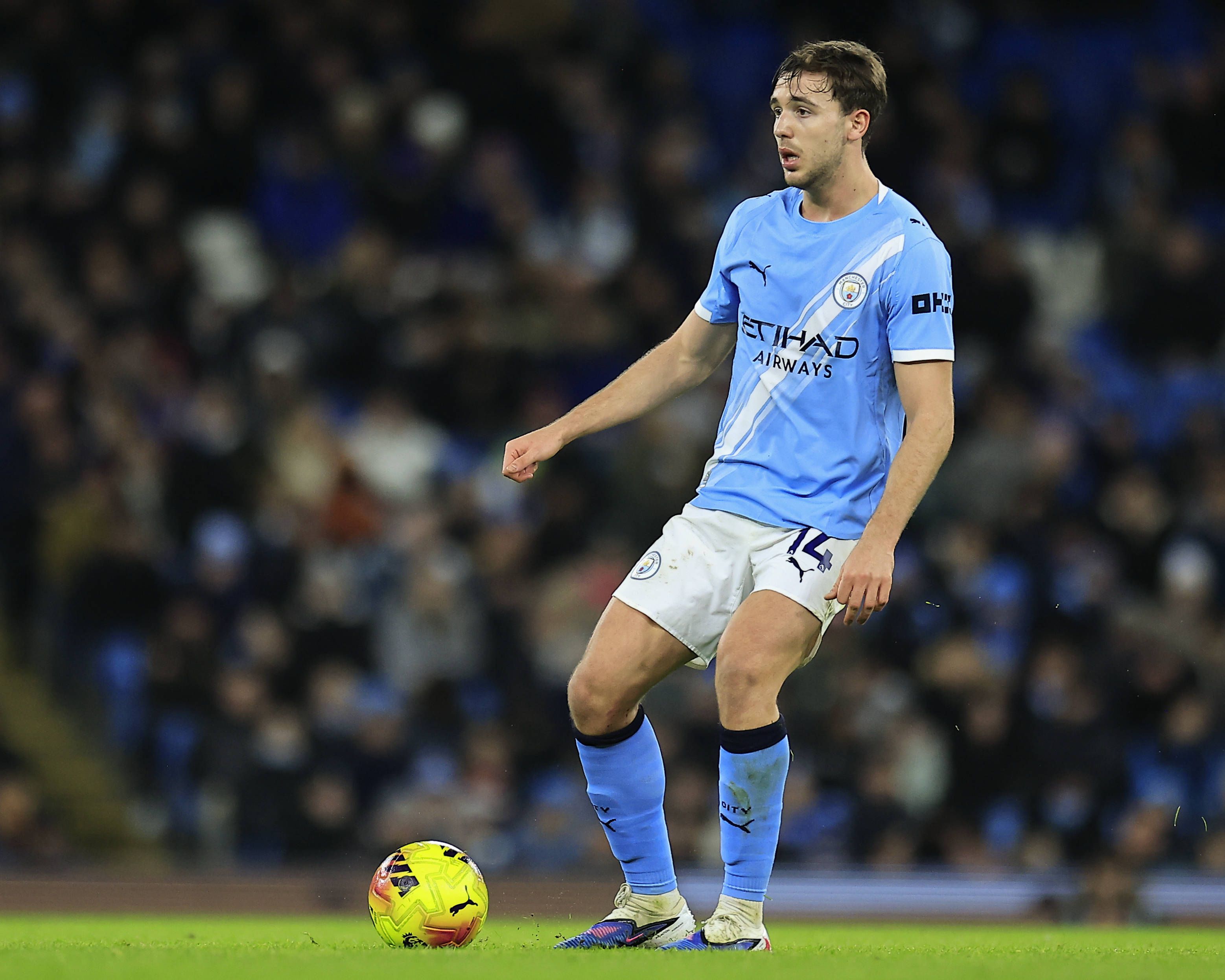 Nico González – médio espanhol transferiu-se do FC Porto para o Manchester City no início de fevereiro de 2025, por verba a rondar os €60 M - Foto: IMAGO