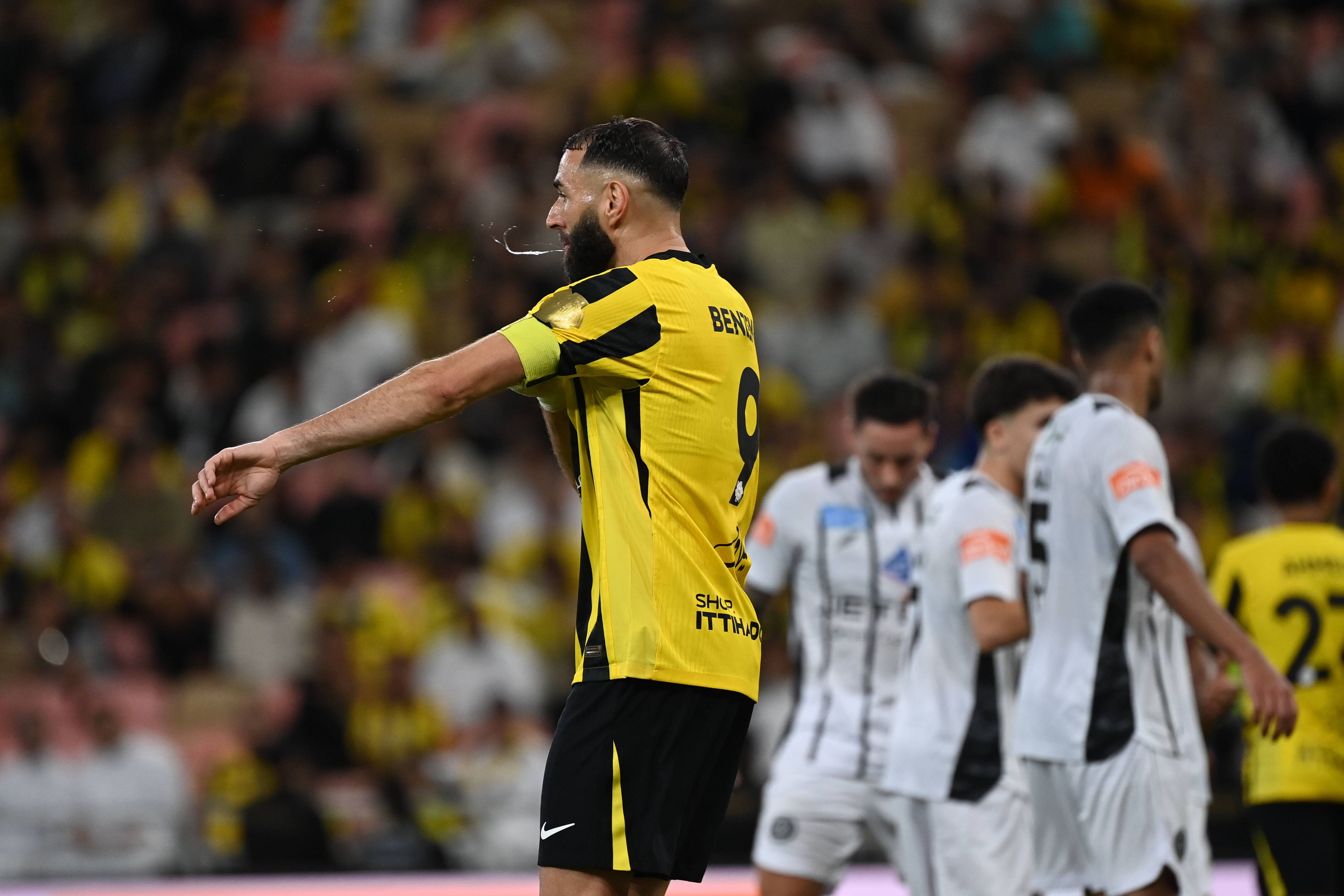 Karim Benzema chegou ao Al Ittihad em janeiro de 2023, a custo zero do Real Madrid