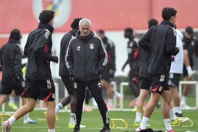 José Mourinho, treinador do Benfica (foto Imago)