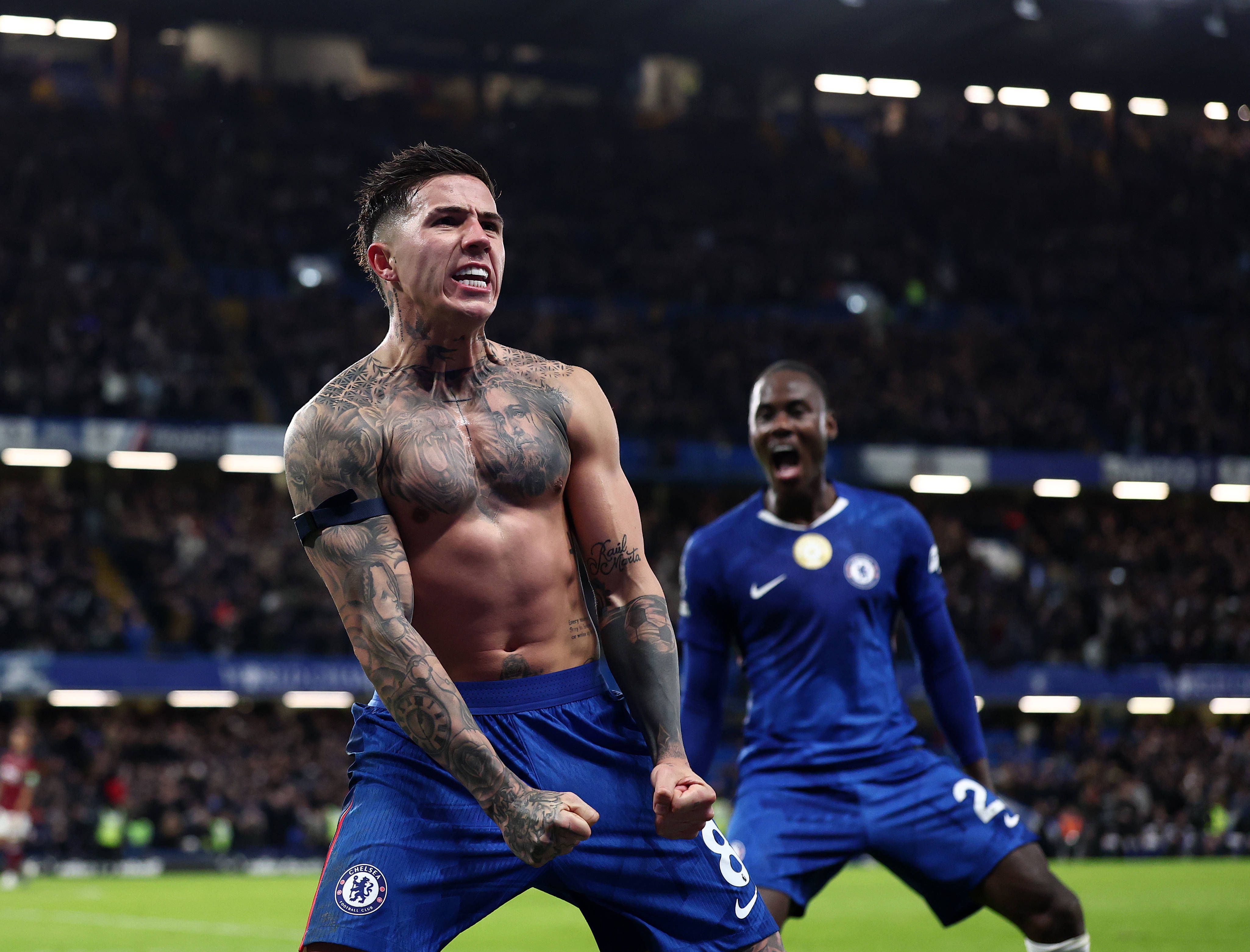 2. Enzo Fernández - Trocou o Benfica pelo Chelsea em 2023, a troco de 121 milhões de euros