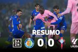 Nevoeiro foi protagonista no empate entre Getafe e Celta (resumo)
