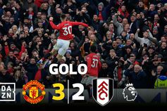 Lance fantástico de Bruno Fernandes e Sesko faz o golo da vitória do Man. United