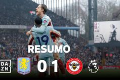 Aston Villa perde com o Brentford e deixa fugir o líder Arsenal (resumo)