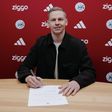 Zinchenko, o mais recente reforço do Ajax - Foto: AFC Ajax