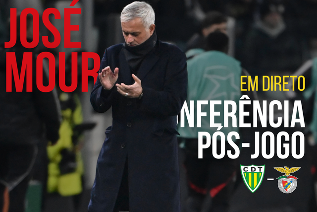 EM DIRETO: a análise de José Mourinho ao duelo em Tondela
