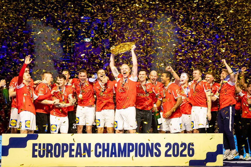 A Dinamarca juntou o título Europeu, ao olímpico e ao mundial. IMAGO
