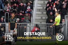 Jogo para esquecer: Gonçalo Borges expulso na derrota pesada do Feyenoord