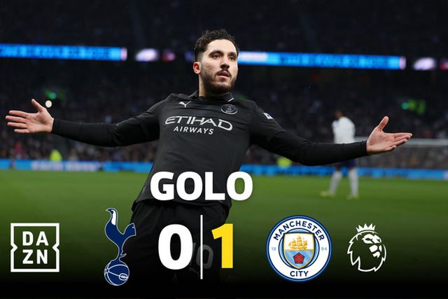 Foi assim o golo que abriu o Tottenham-Man. City