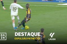 Médio do Rayo expulso após entrada arrepiante sobre Ceballos