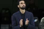 Álvaro Arbeloa, treinador do Real Madrid, no Bernabéu