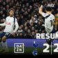 Super Solanke resgata um ponto para o Tottenham frente ao Man. City (resumo)